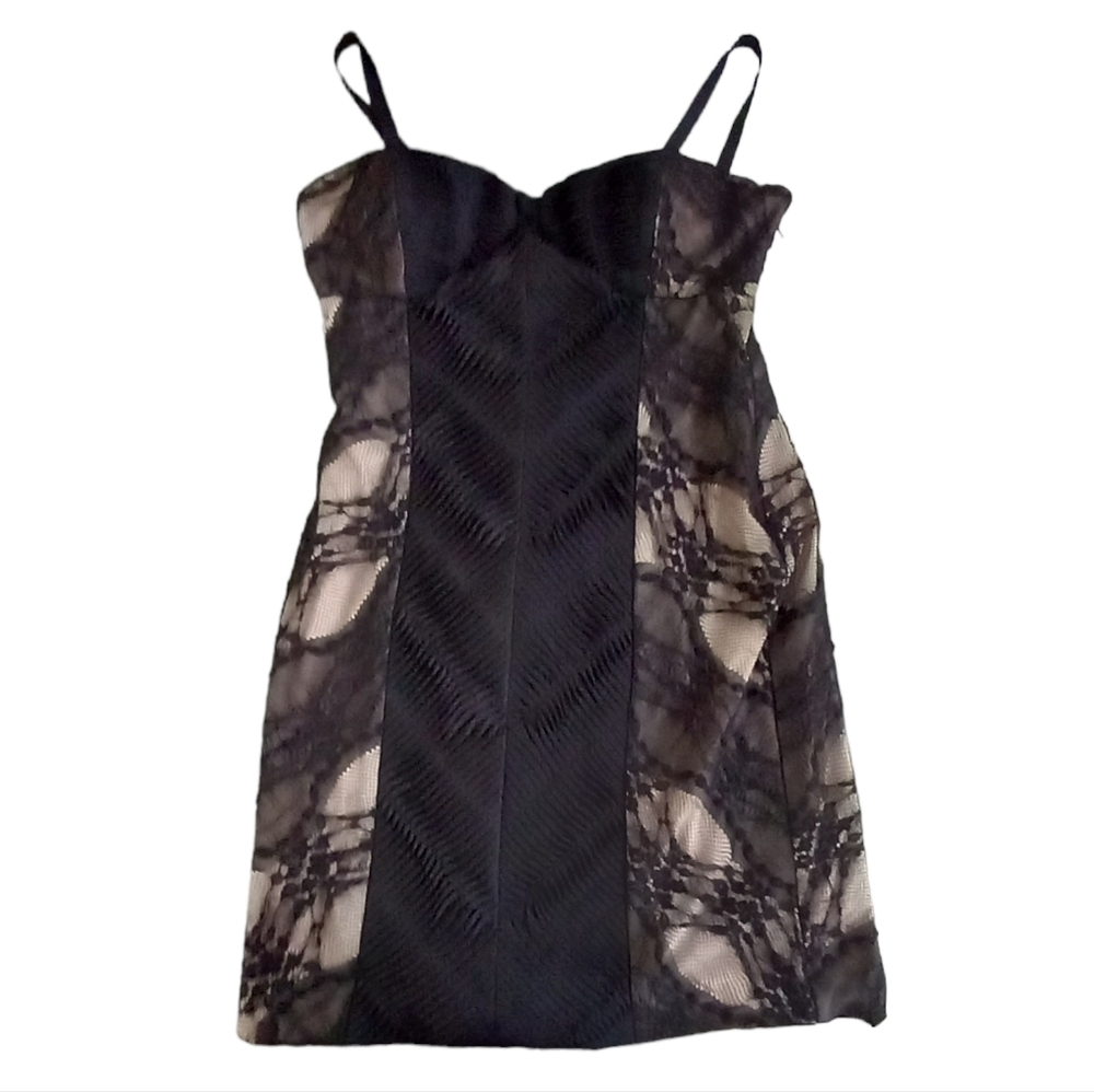 Buffalo Black Nude Dress Bra Top mini sexy adjustable strap